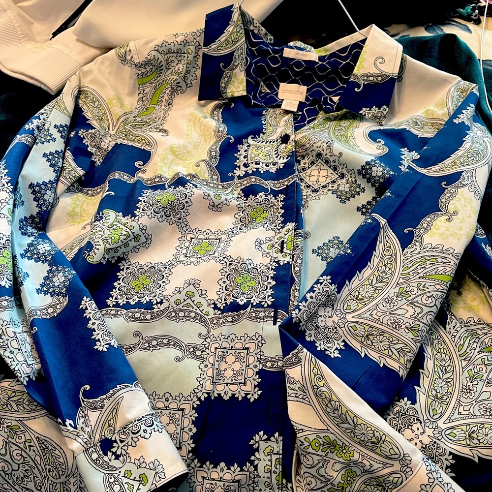 Ladies no iron blouse